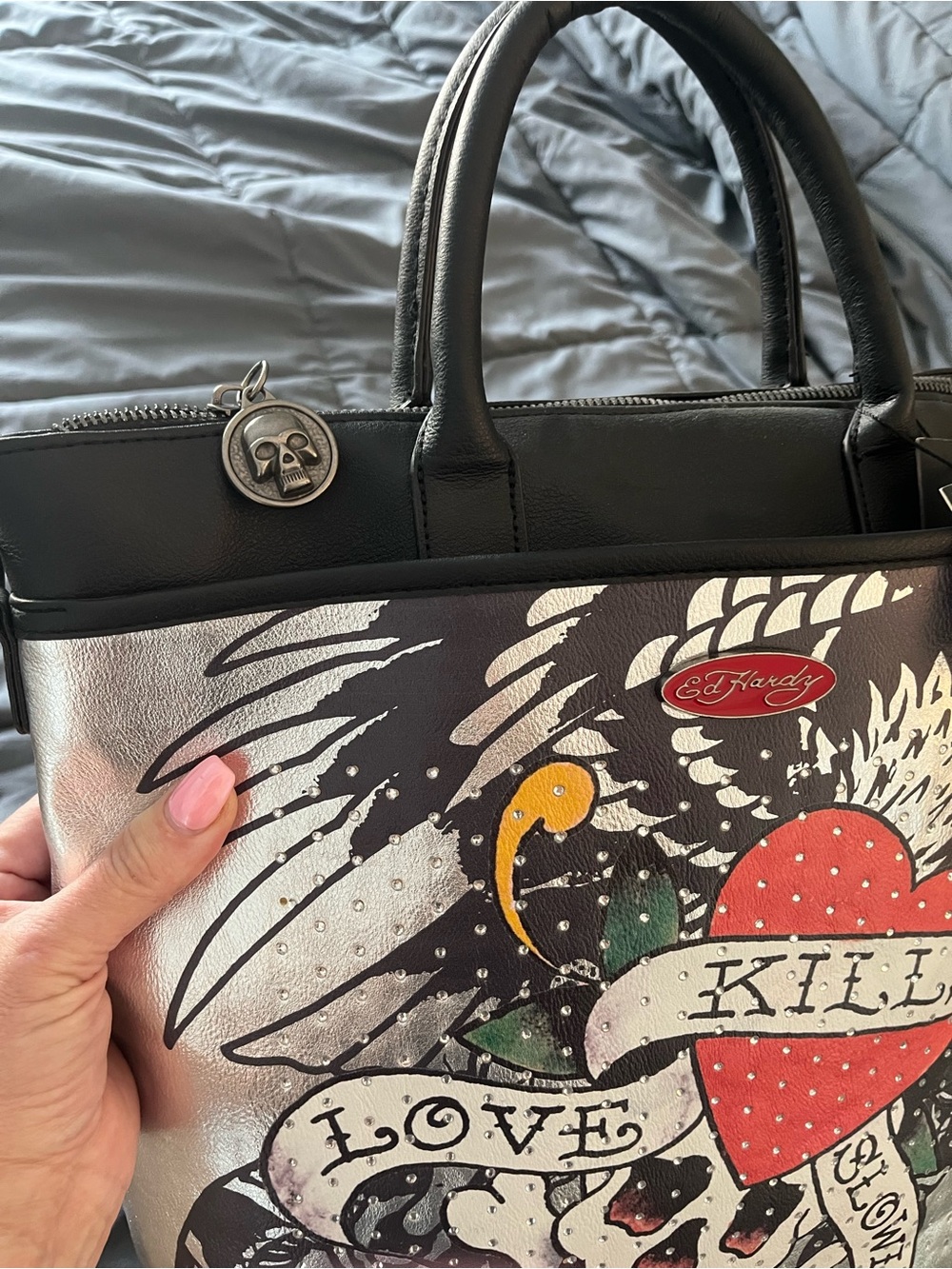 ED HARDY Backpack/tote bag - Picture 3 of 8
